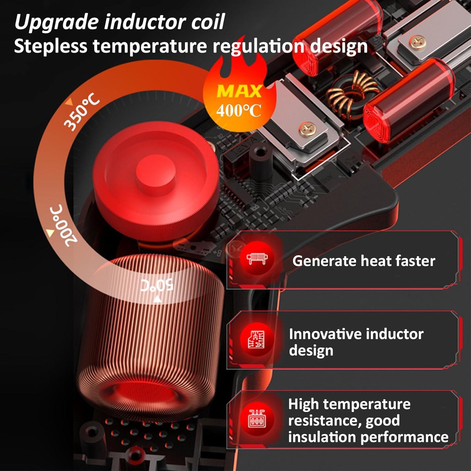 Cortador de Espuma Eléctrico Vanwoke 200W 400°C Rojo