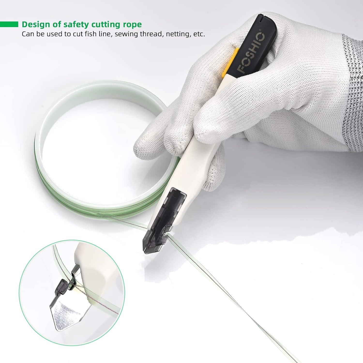 Cuchillo Utilitario Retráctil FOSHIO con 10 Cuchillas 9MM