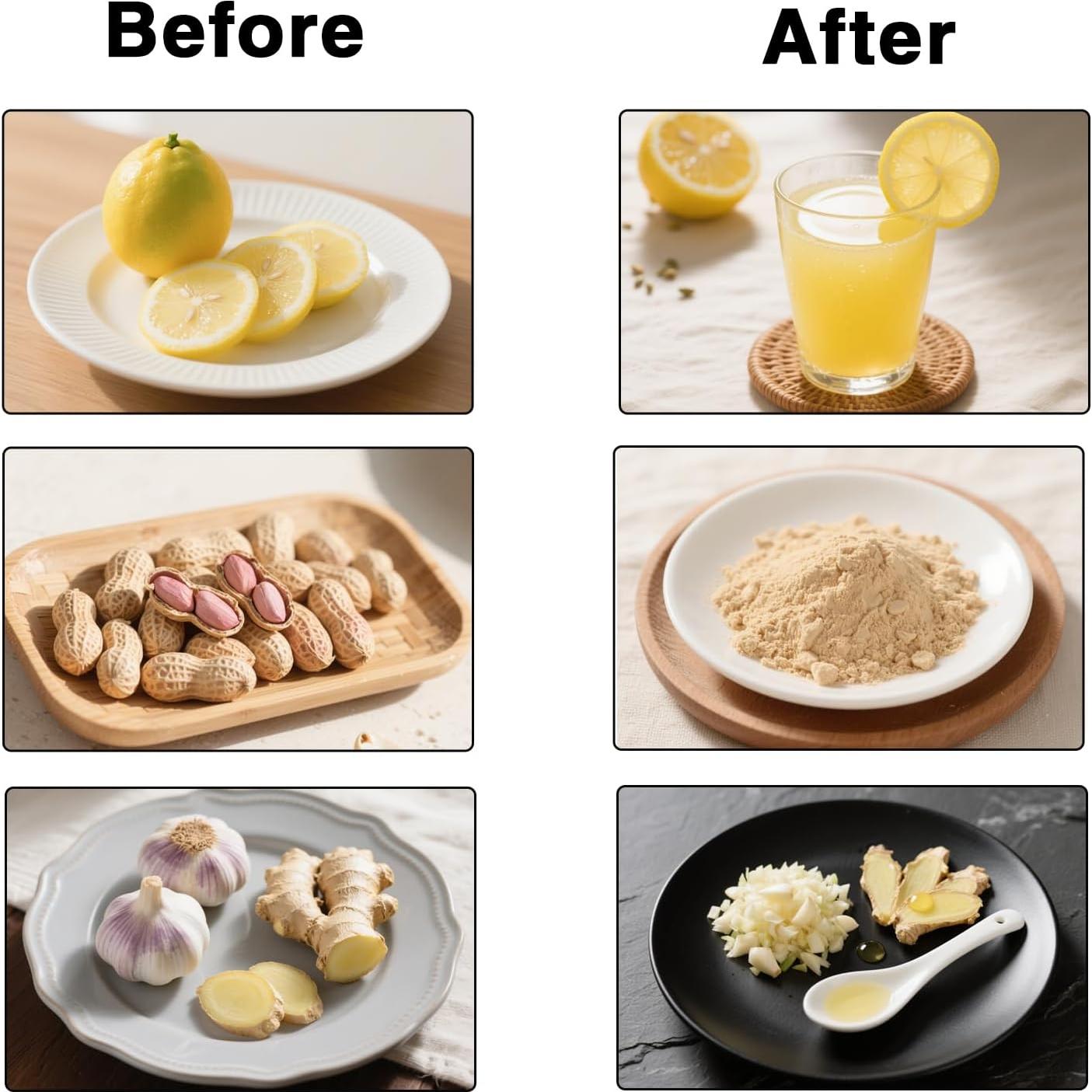 Prensa Exprimidor Manual de Limón OUENUNEFS Acero Inoxidable