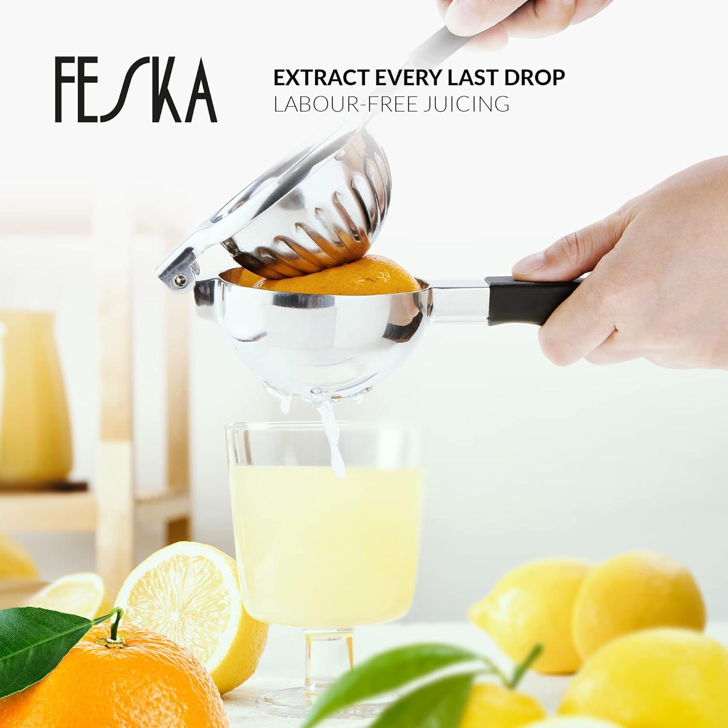 Exprimidor de Limón FESKA Acero Inoxidable 2 Pcs 0.5L