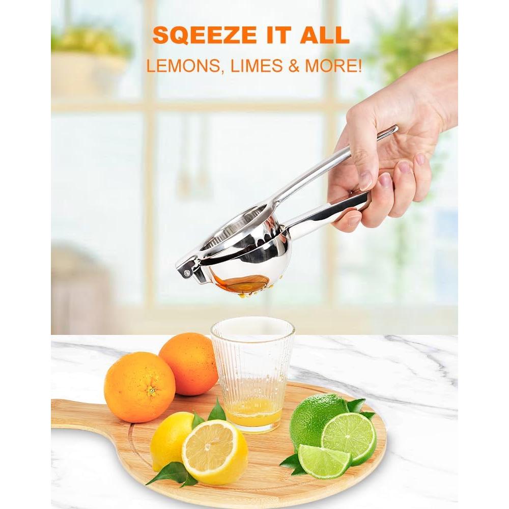 Exprimidor Manual Brigii de Acero Inoxidable 304 para Limón y Lima