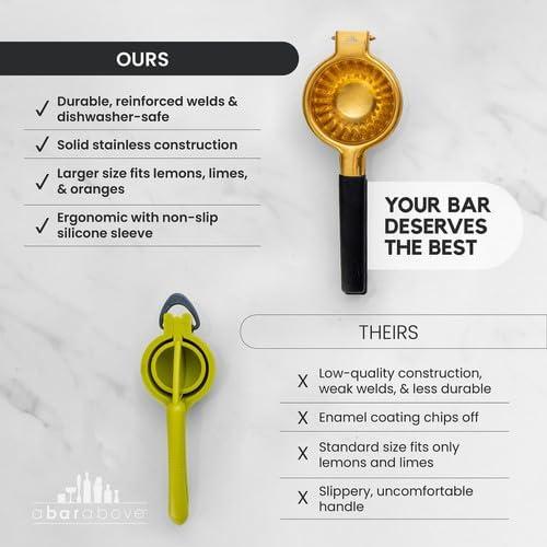 Exprimidor de Cítricos A Bar Above Dorado 0.57kg Manual