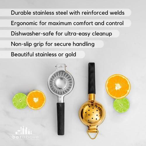 Exprimidor de Cítricos A Bar Above Dorado 0.57kg Manual