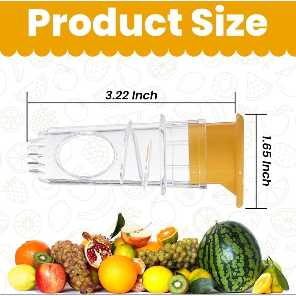 Exprimidor Manual de Limón NAWAZJEE con Tapa de Tornillo - 2 Piezas