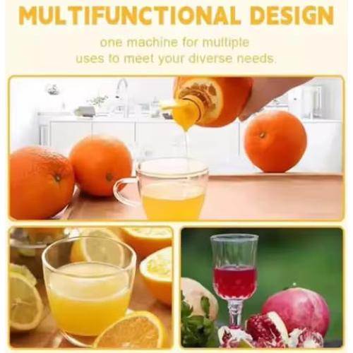 Exprimidor Manual de Limón NAWAZJEE con Tapa de Tornillo - 2 Piezas