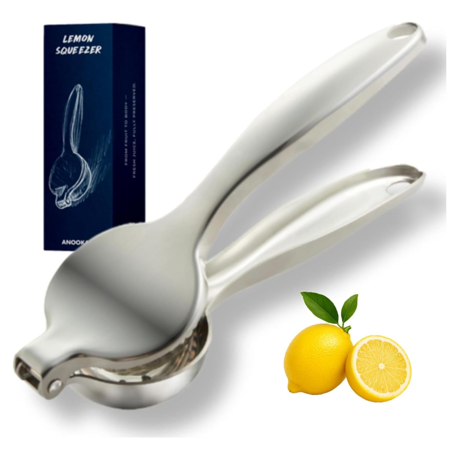 Exprimidor Manual de Limón ANOOKAM de Acero Inoxidable 304