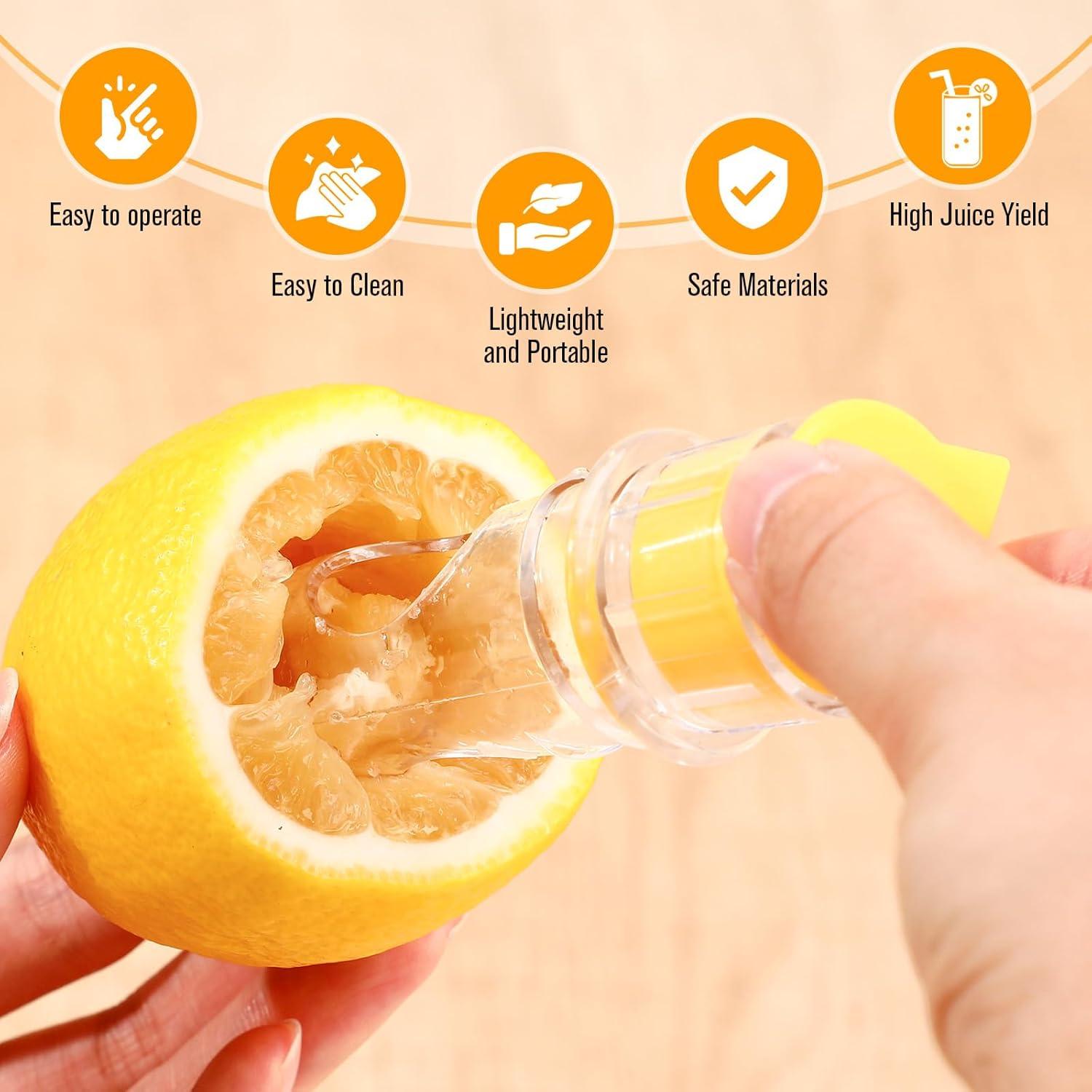 Set de 6 Exprimidores de Limón Manuales Leriton con Filtro