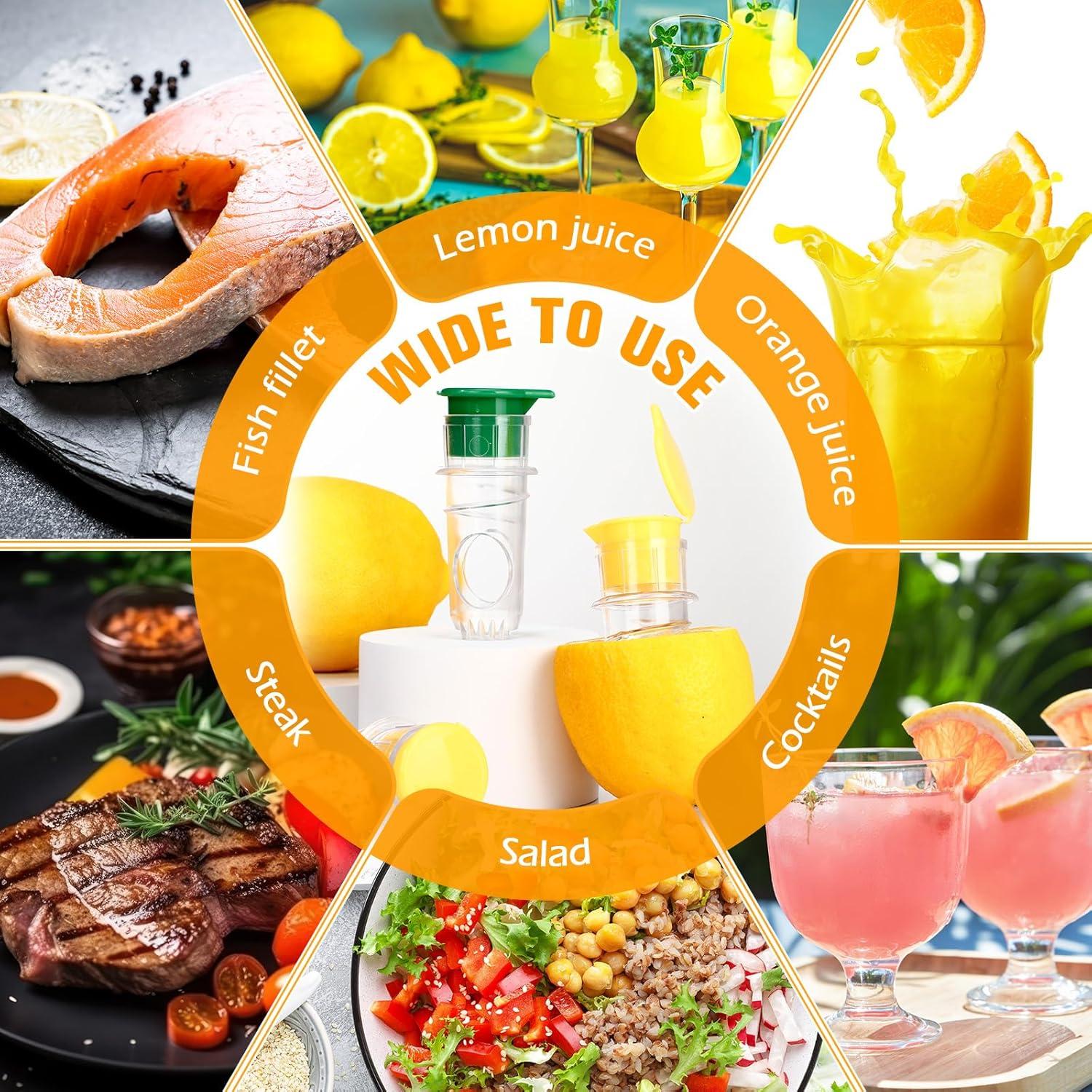 Set de 6 Exprimidores de Limón Manuales Leriton con Filtro