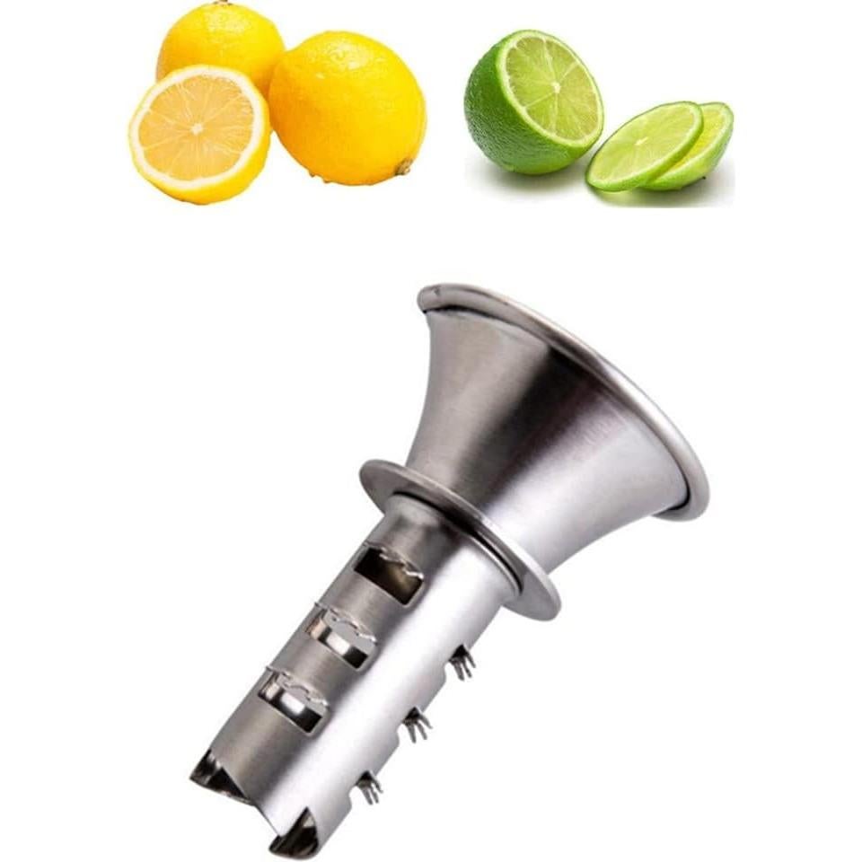 Exprimidor Manual de Limón Jilukibo Acero Inoxidable 7cm