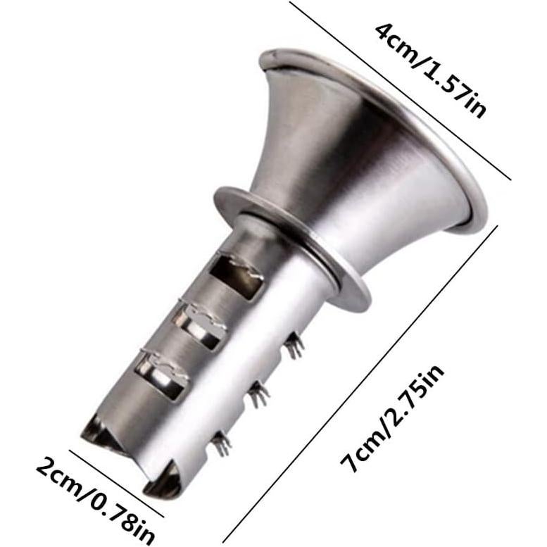 Exprimidor Manual de Limón Jilukibo Acero Inoxidable 7cm