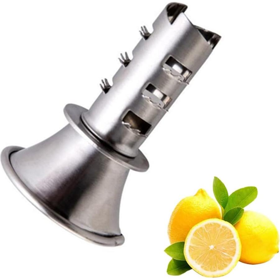 Exprimidor Manual de Limón Jilukibo Acero Inoxidable 7cm