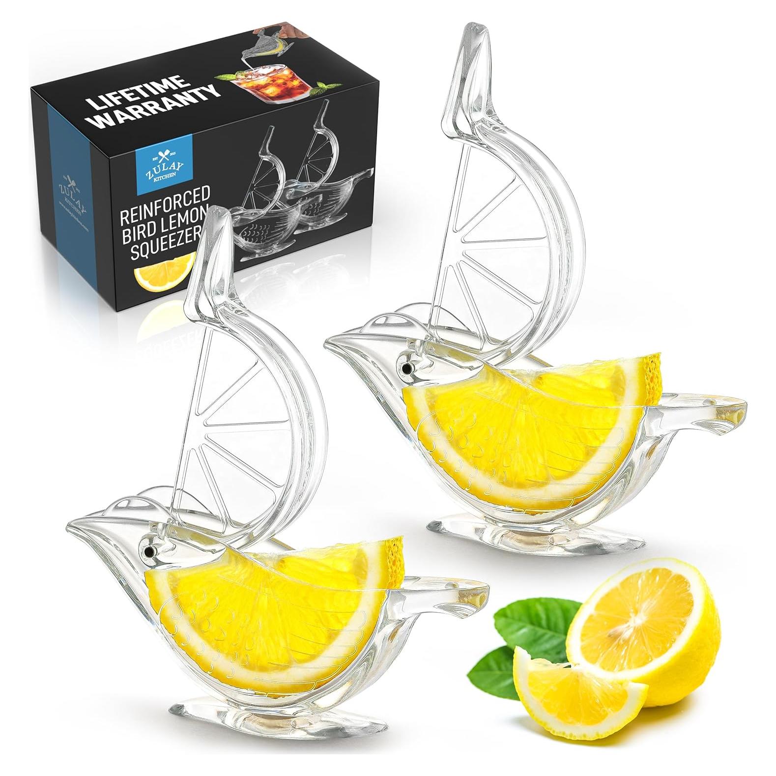 Exprimidor de Limón Zulay Kitchen en Forma de Pájaro - 2 Piezas