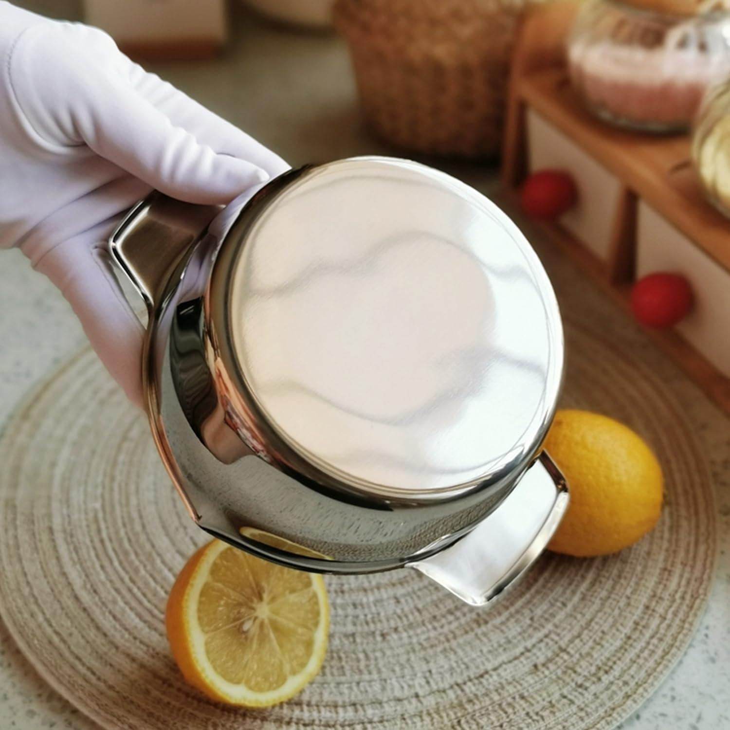 Exprimidor Manual de Limón y Naranja Pebipoo Acero Inoxidable