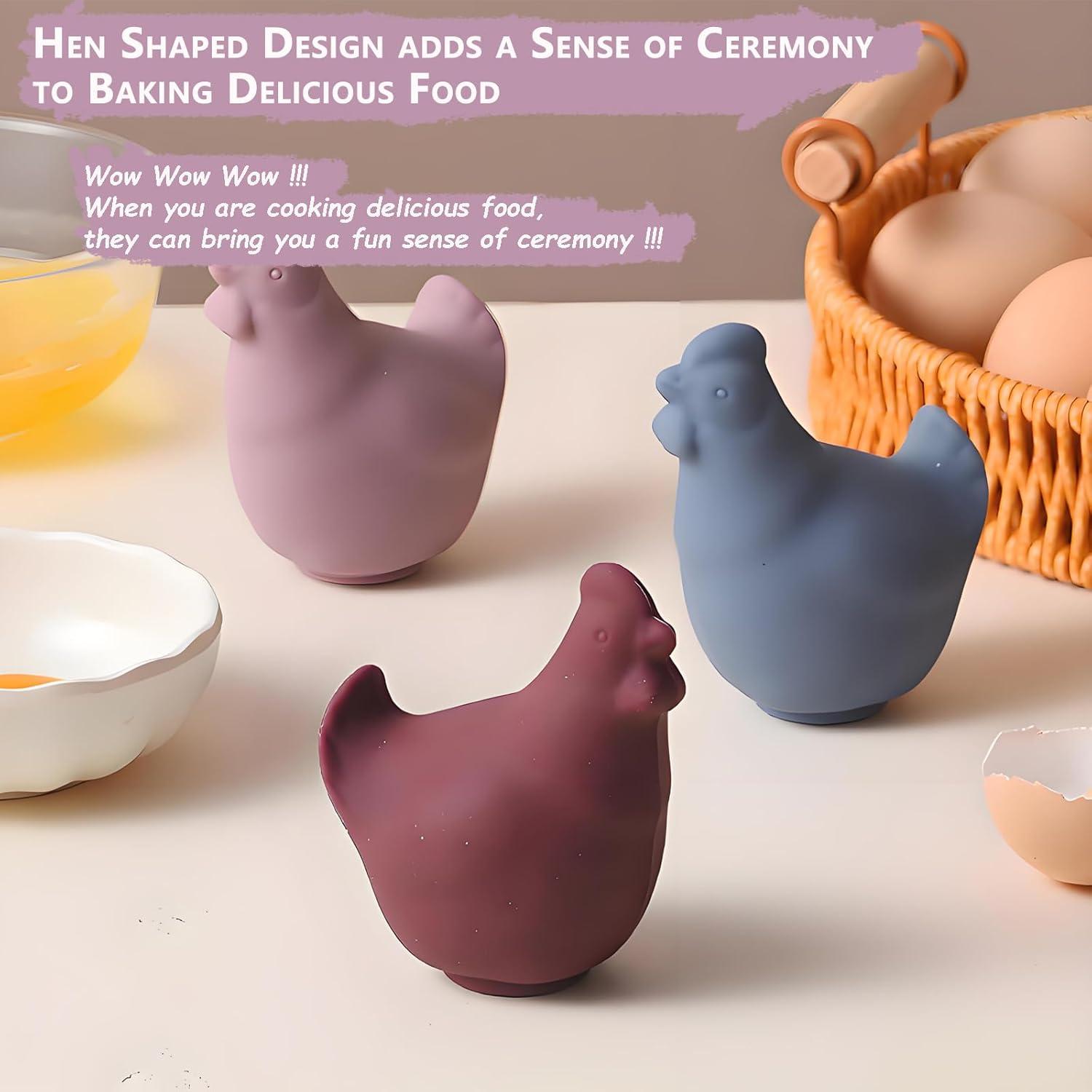 Separador de Huevos Kesttenn Rosa, Silicona, Sin Desorden