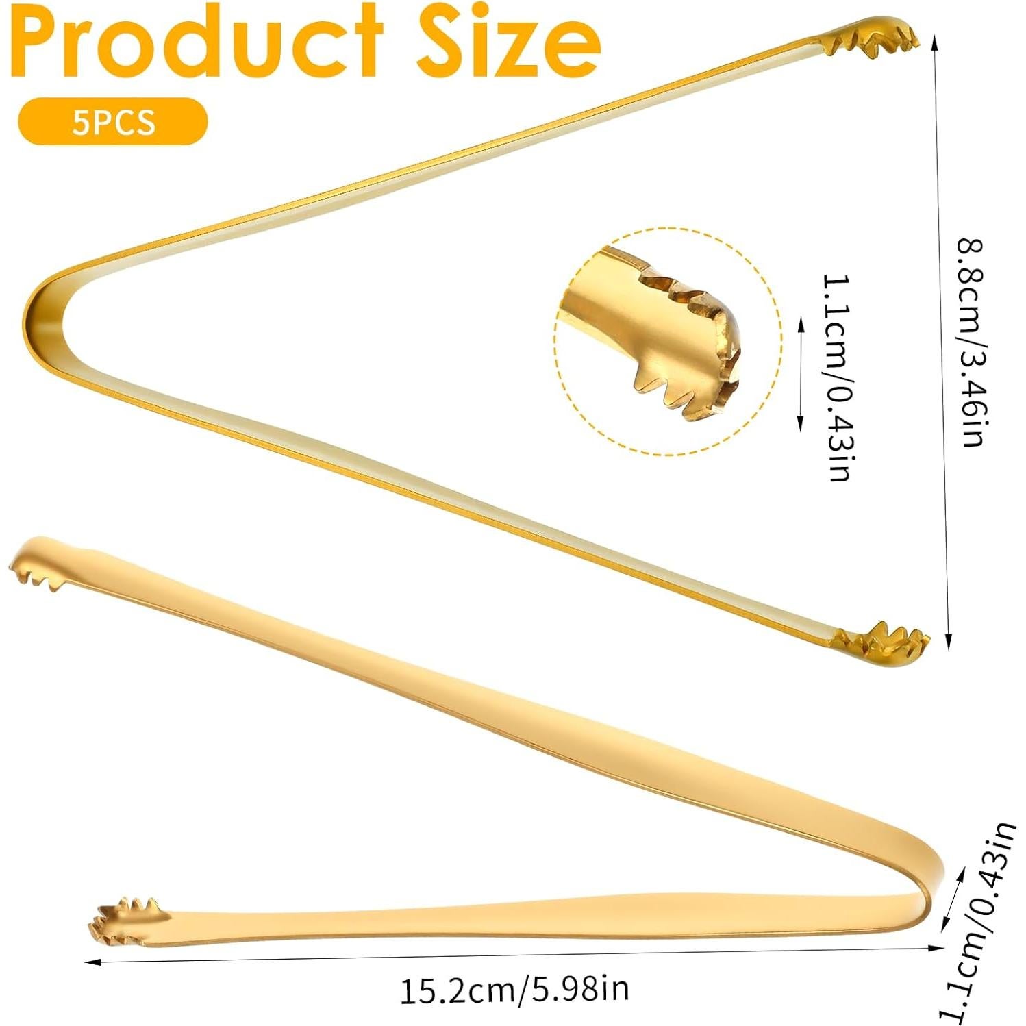 Juego de 5 herramientas para quitar chalaza Aeaocvo 15 cm acero inoxidable