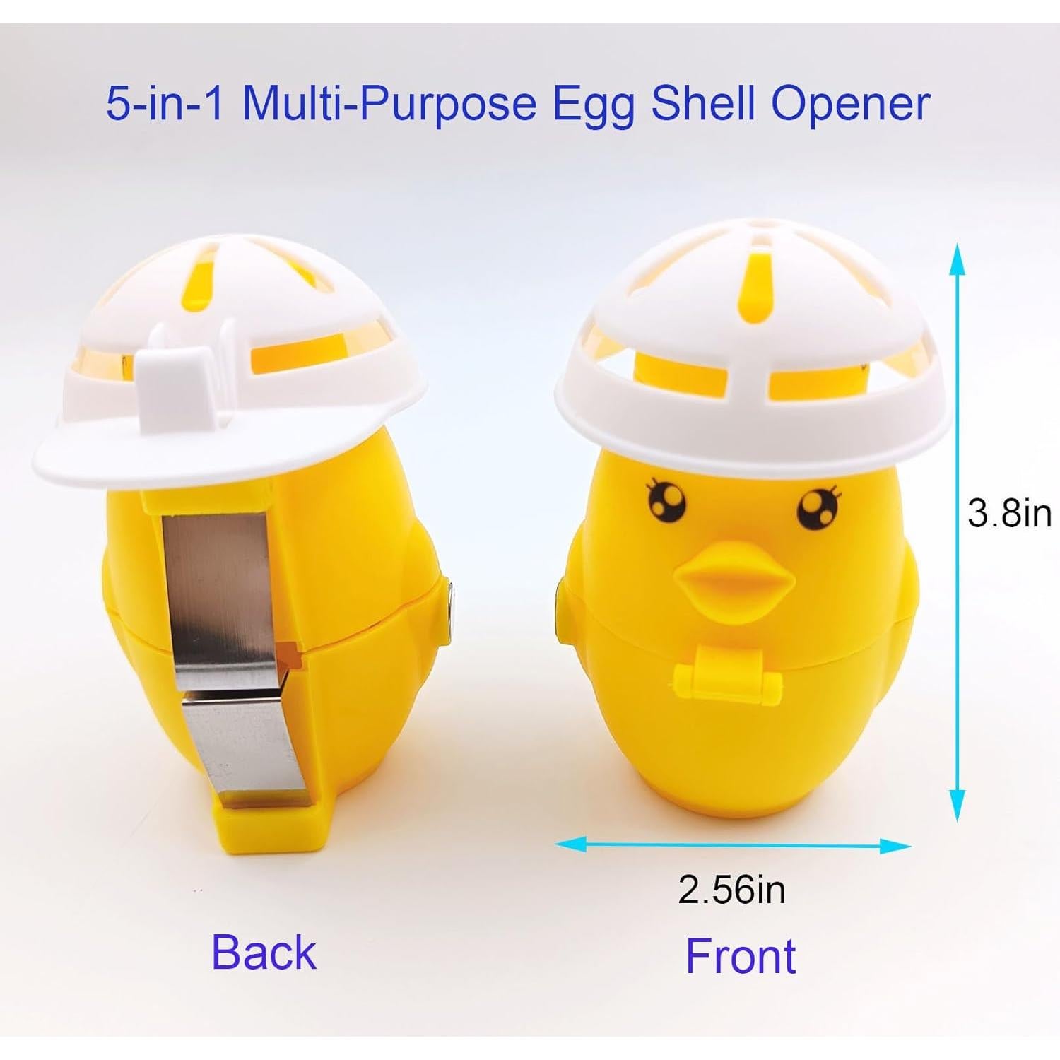 Abridor de cáscaras de huevo 5 en 1 BANNFY con separador
