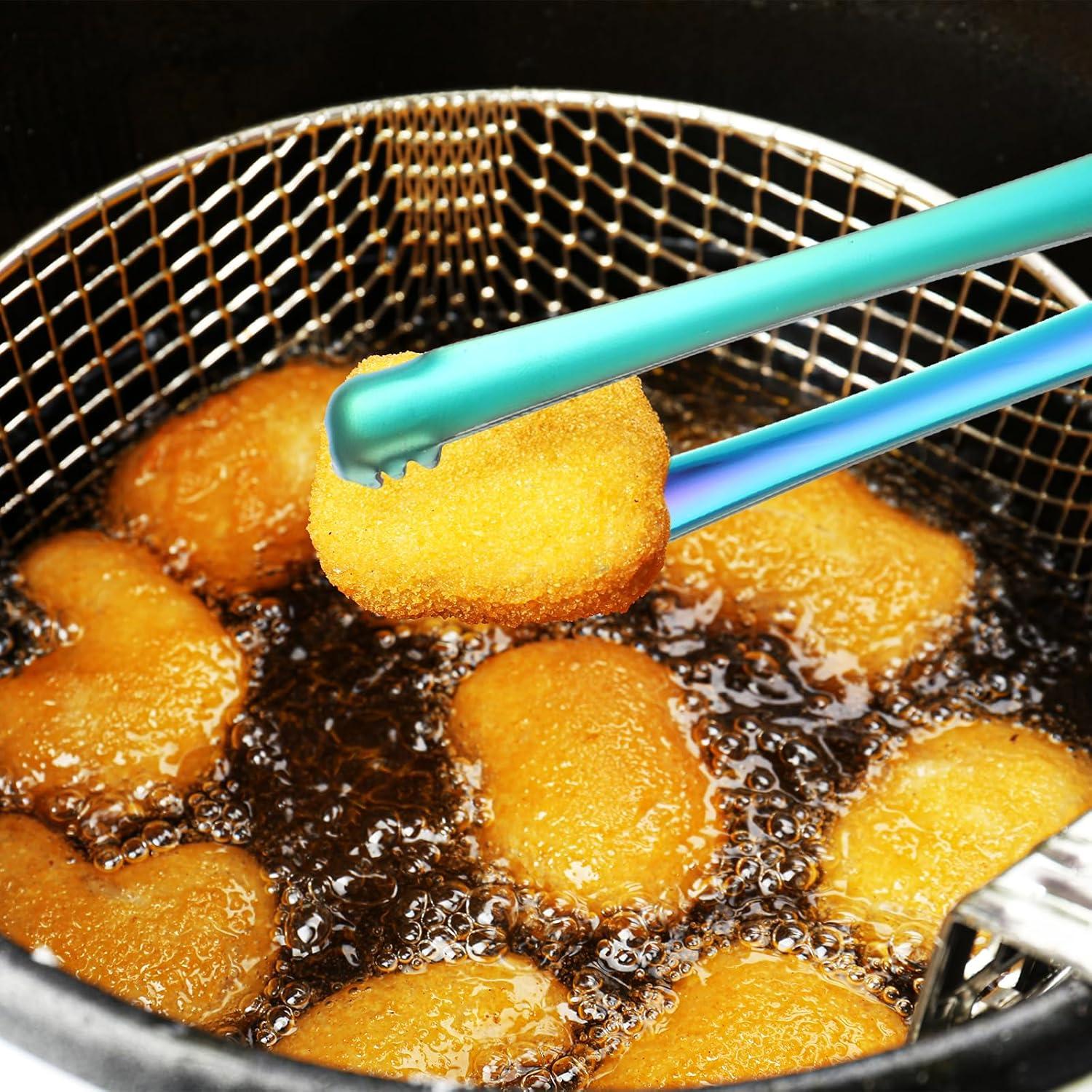 Pinzas de Cocina Multifuncionales MBAIYO 3pcs Acero Inoxidable