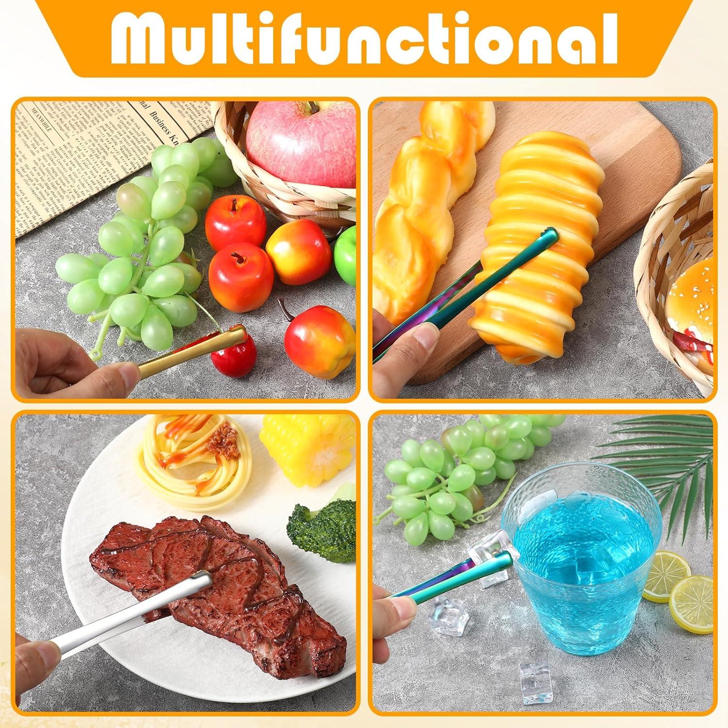 Bewudy 3 Clips de Acero Inoxidable para Huevos y Alimentos