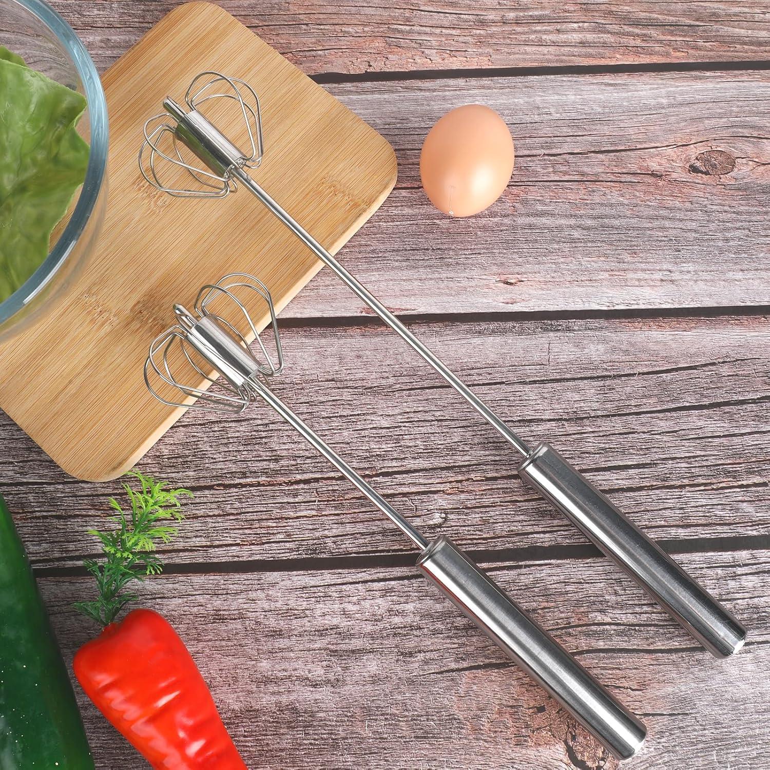 Set de Batidor de Huevo y Separador Wewounyl - Acero Inoxidable