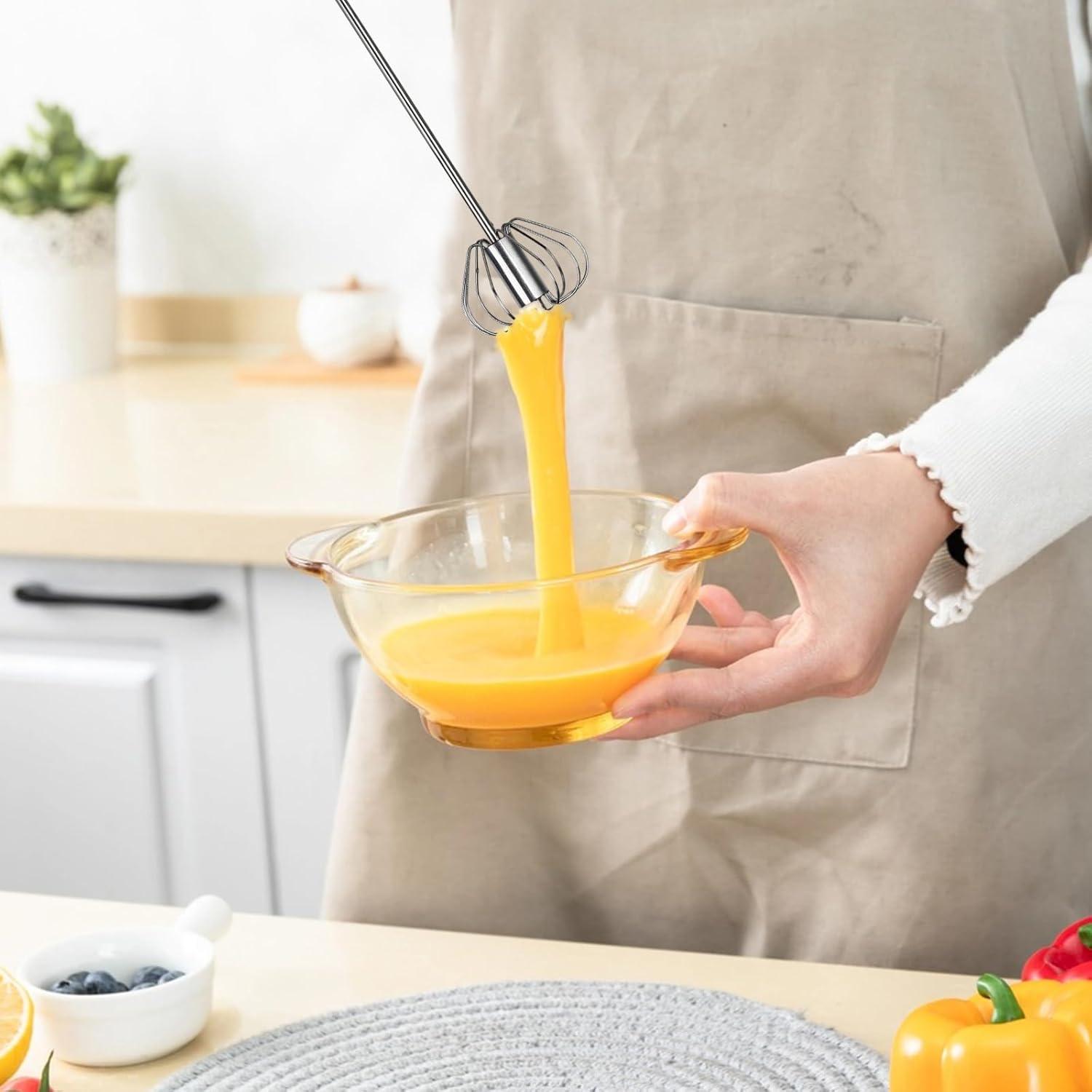 Set de Batidor de Huevo y Separador Wewounyl - Acero Inoxidable