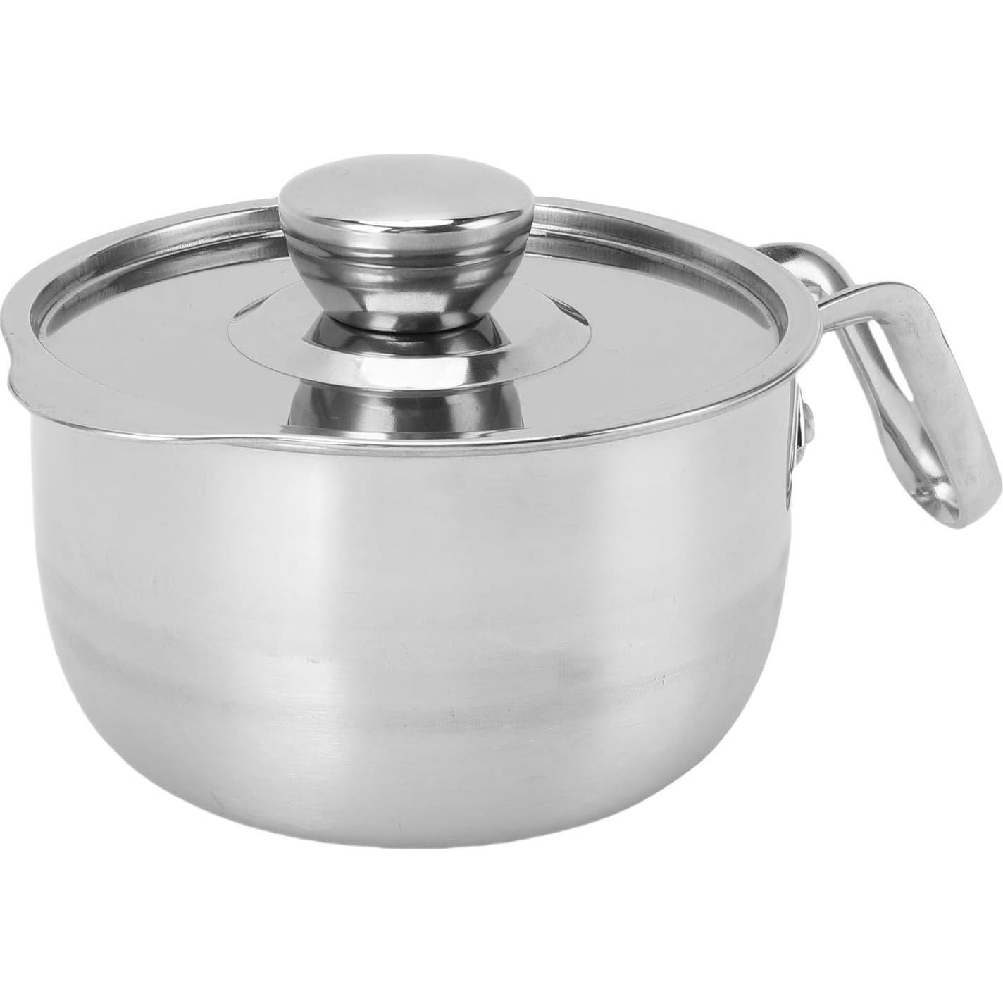 Cubo Separador de Huevos Yosoo Acero Inoxidable 304 con Tapa