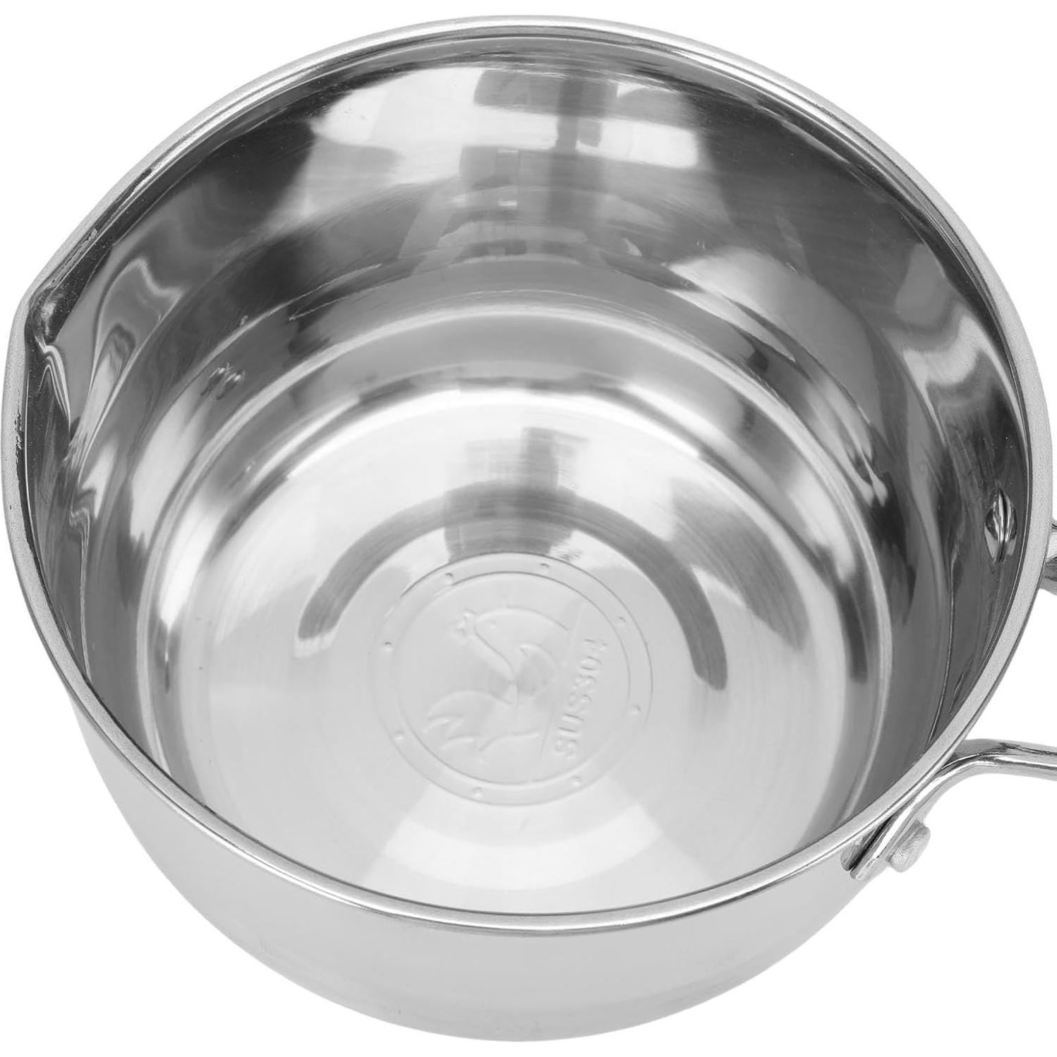 Cubo Separador de Huevos Yosoo Acero Inoxidable 304 con Tapa