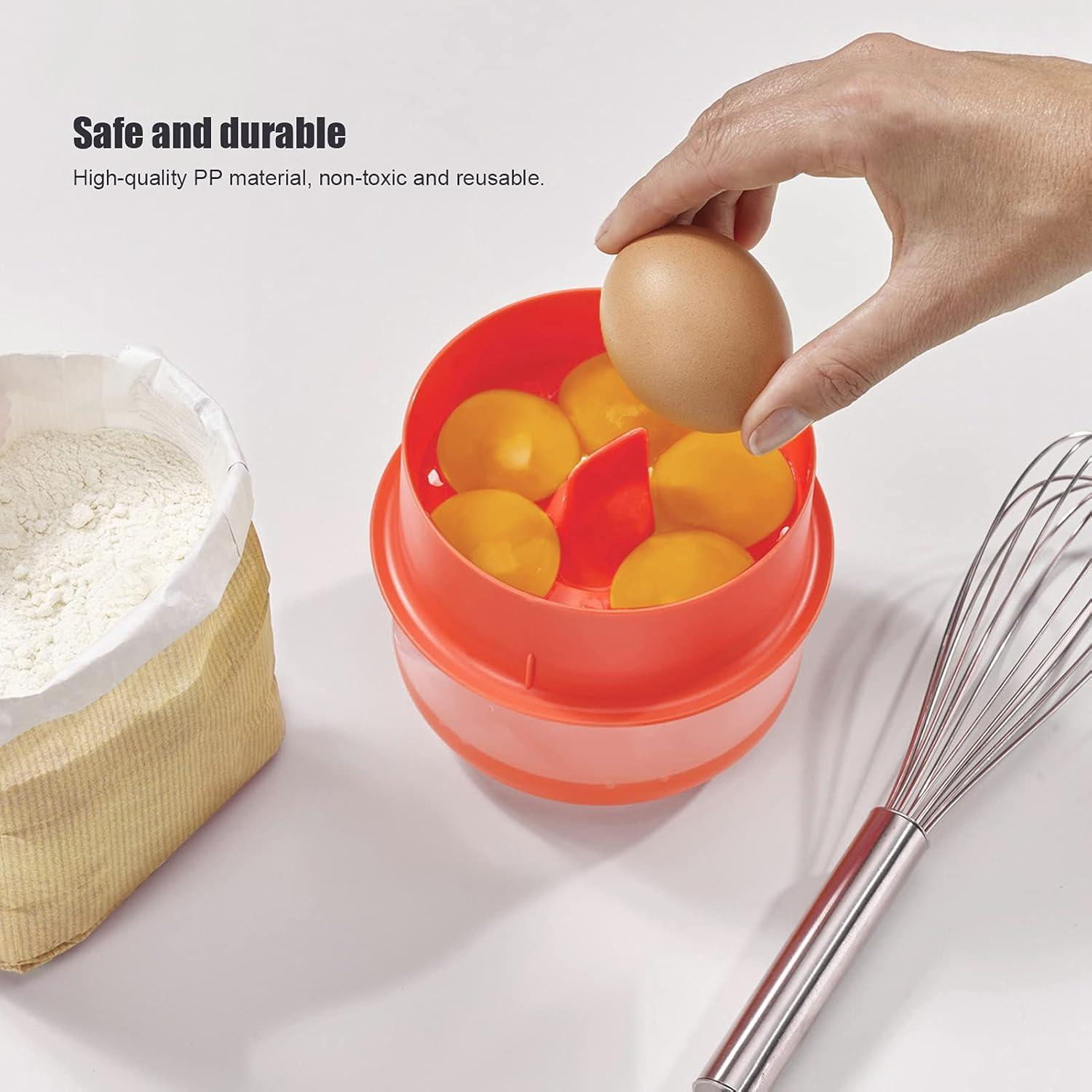 Separador de Claras de Huevo Doméstico de PP - Naranja