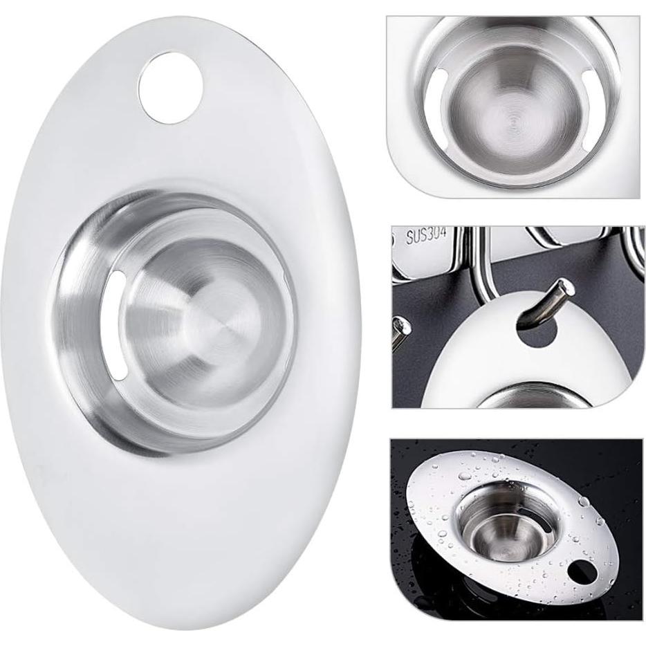 Separador de Huevos Mumusuki Acero Inoxidable 15x10cm Apto Lavavajillas