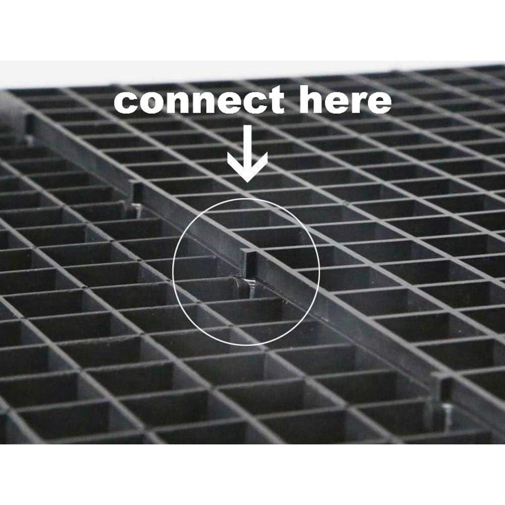 4 Divisores de Acuario Chnee con Clips de Succión 30x15cm