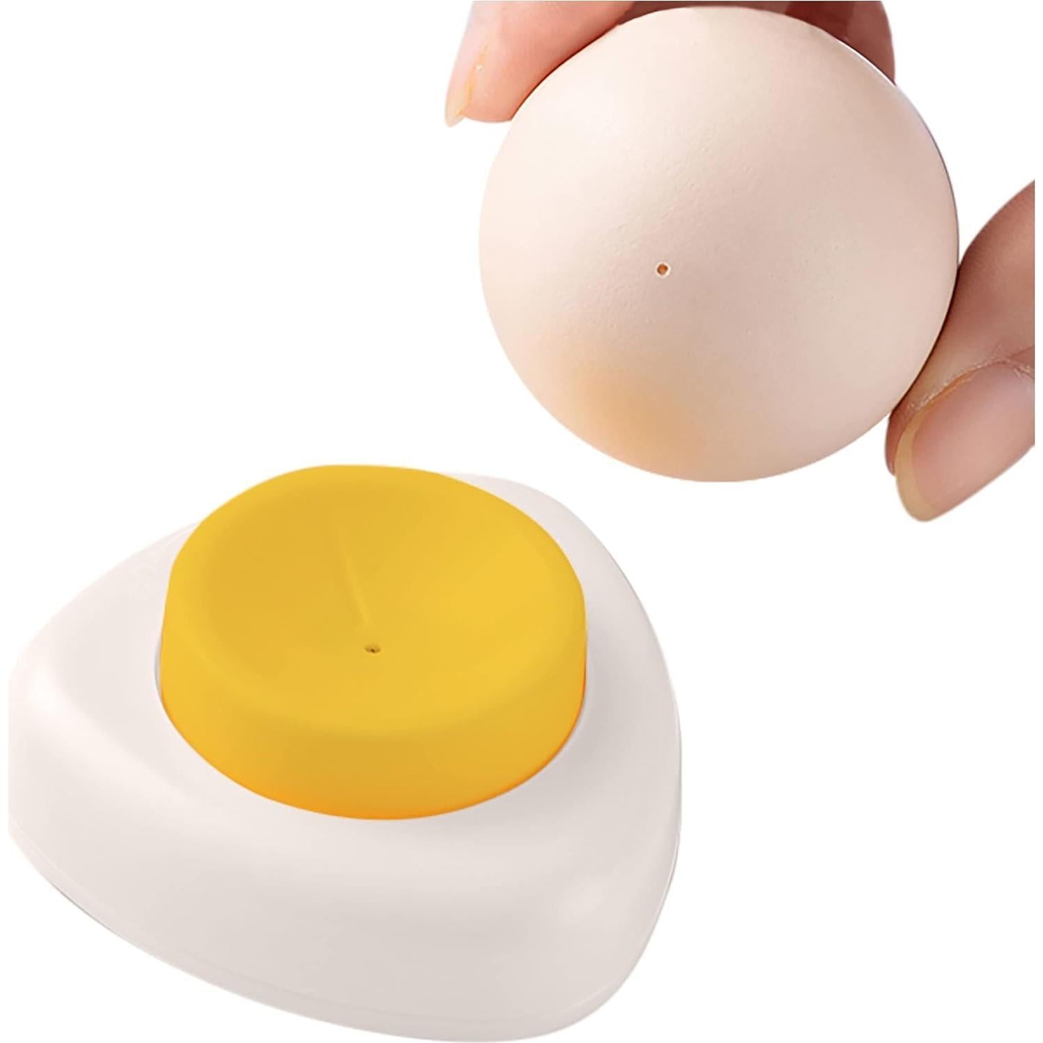 Pinchador de Huevos Duros Elestoria - Pelador Manual de Acero Inoxidable