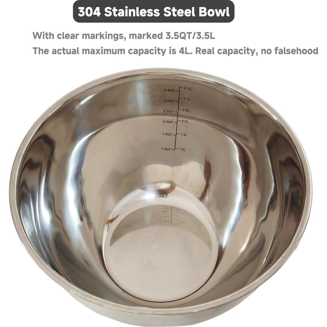 Escurridor de Ensalada 5 en 1 SYXLTSH Acero Inoxidable 304