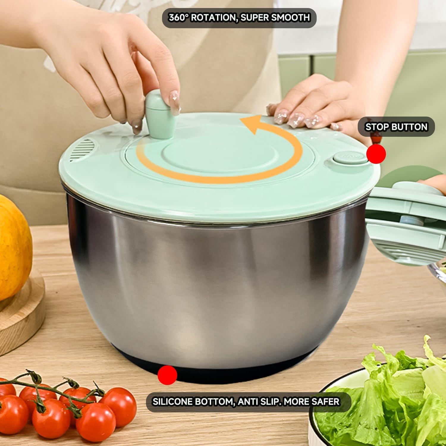 Escurridor de Ensalada 5 en 1 SYXLTSH Acero Inoxidable 304