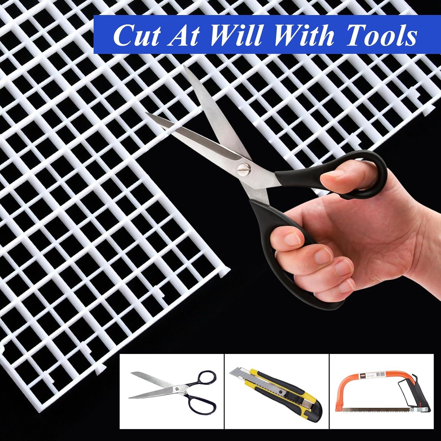 Divisor de Acuario Lainballow 8 Piezas 30 x 30 cm con Ventosas