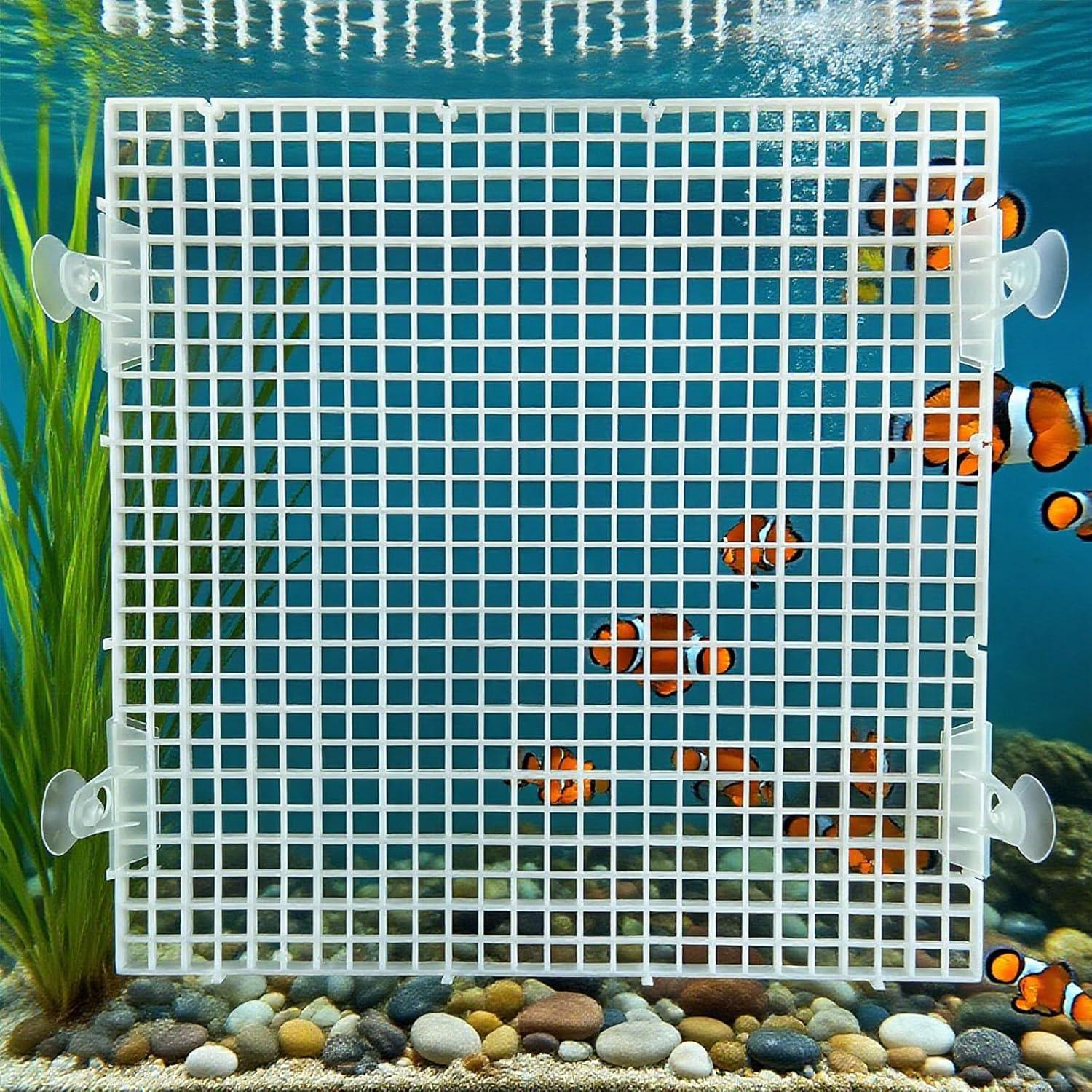 Panel divisor de acuario TQDXZA 30x30 cm blanco 8 paquetes