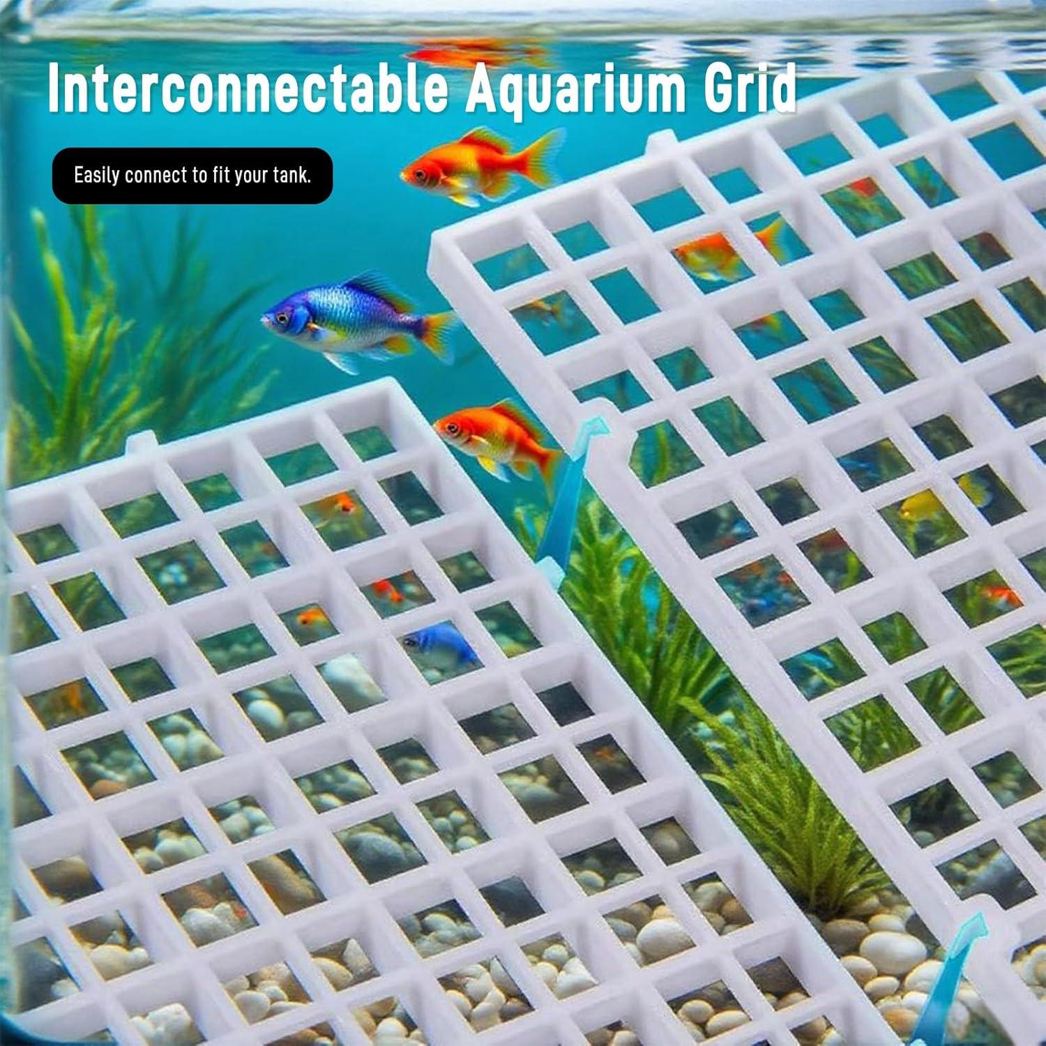 Panel divisor de acuario TQDXZA 30x30 cm blanco 8 paquetes