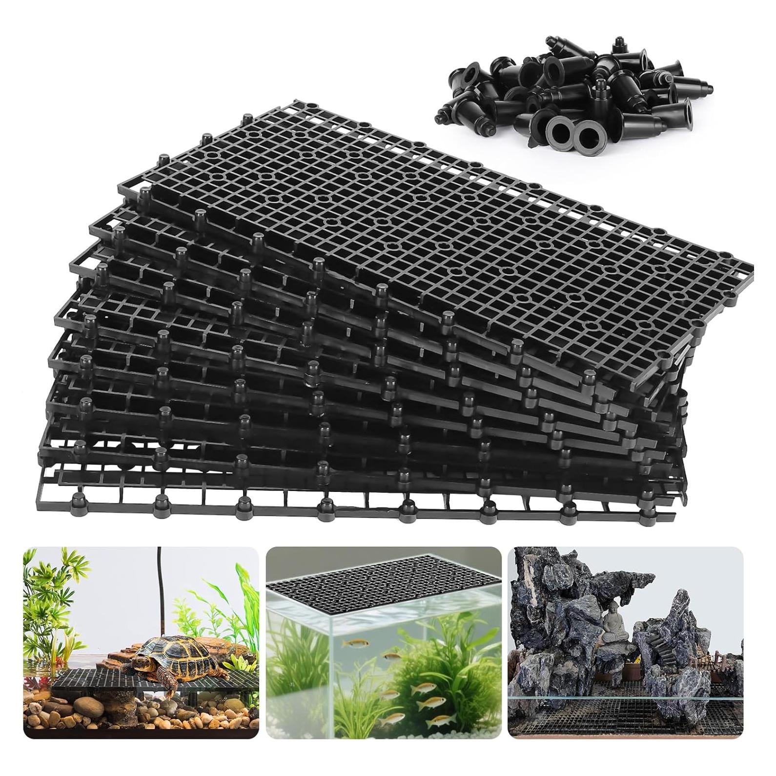 Separador de Acuario Hygger CO2 12pcs Rejilla Plástica 29.5x14.5cm