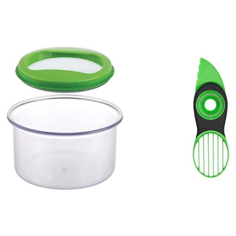 Cortador de Aguacate OXO Good Grips 3-en-1 y Recipiente para Guacamole