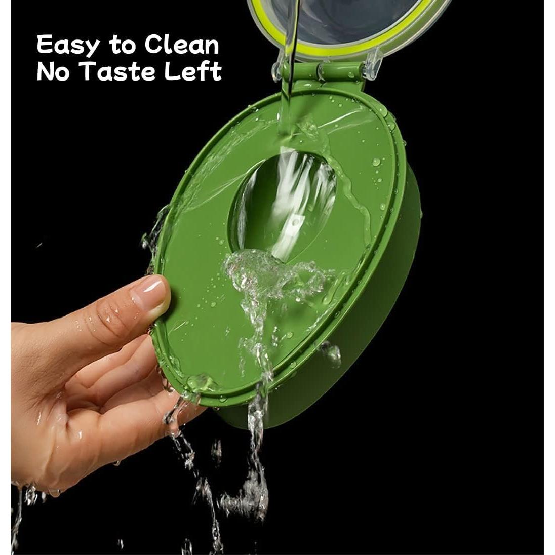 Conservador de Aguacate Nicerice, Reutilizable y Apto Lavavajillas