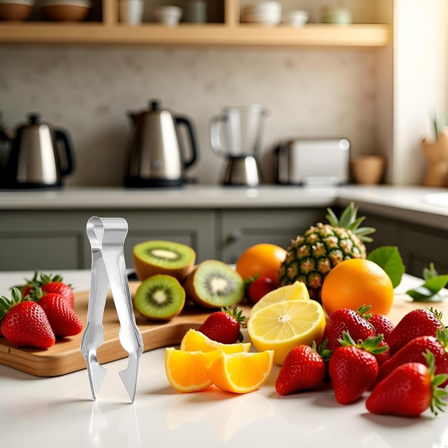 Clip Removedor de Tallos Juroicessry - Mango Acero Inoxidable