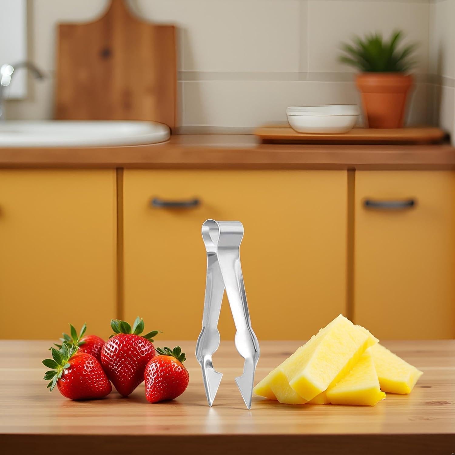 Clip Removedor de Tallos Juroicessry - Mango Acero Inoxidable