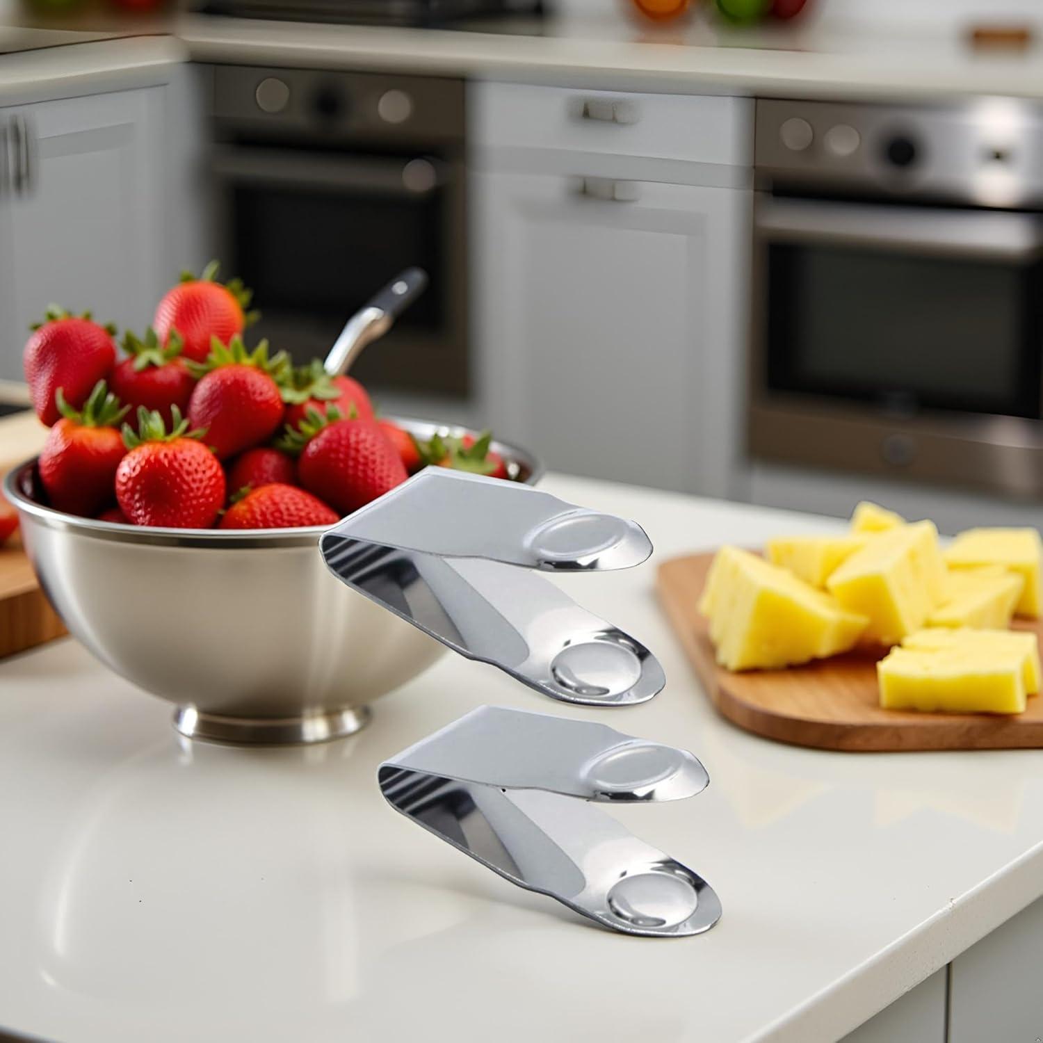 Juego de 2 Removedores de Tallos de Frutas Calsgkspray Acero Inoxidable