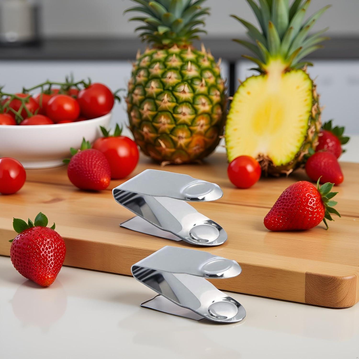 Juego de 2 Removedores de Tallos de Frutas Calsgkspray Acero Inoxidable