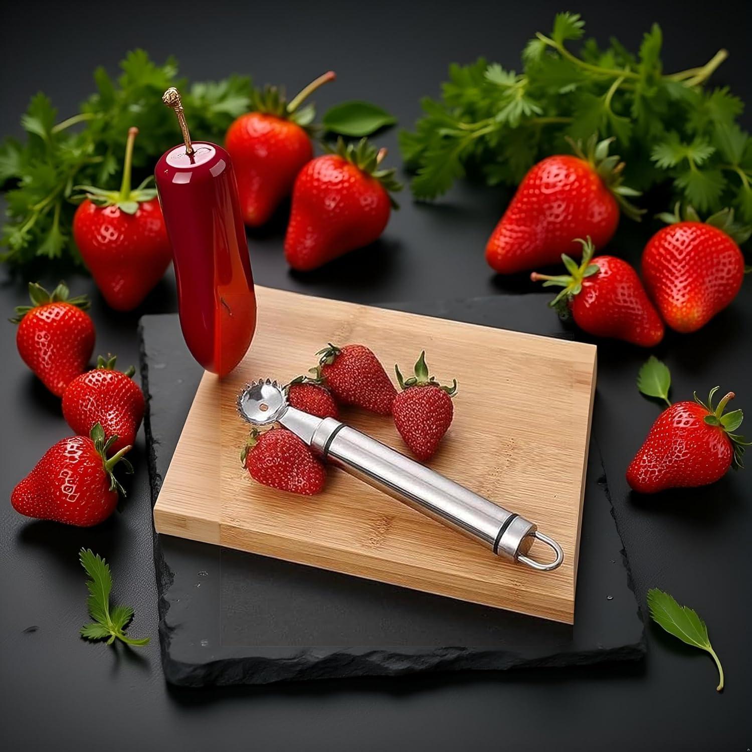 Herramienta de deshuesar Cauaoa de acero inoxidable 15.24 cm