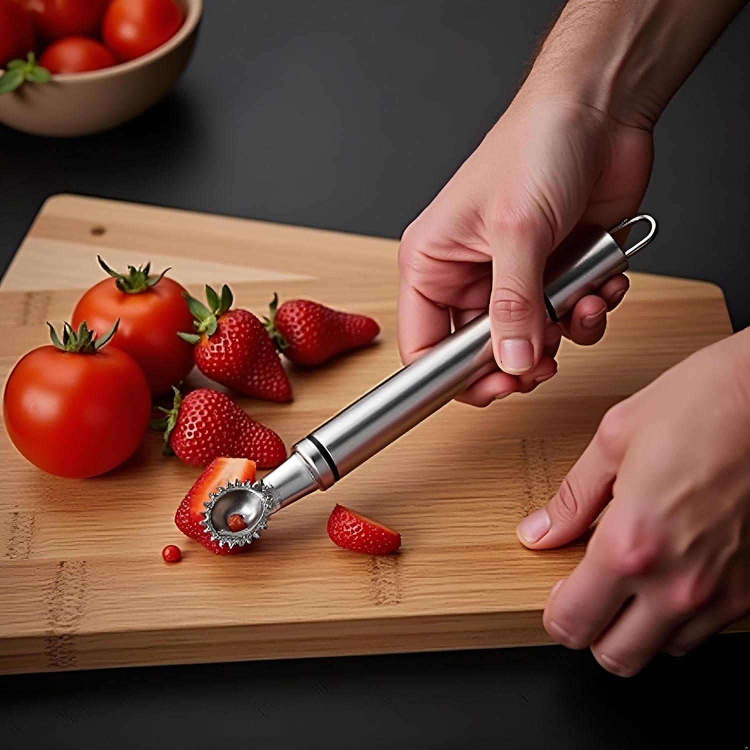 Herramienta de deshuesar Cauaoa de acero inoxidable 15.24 cm