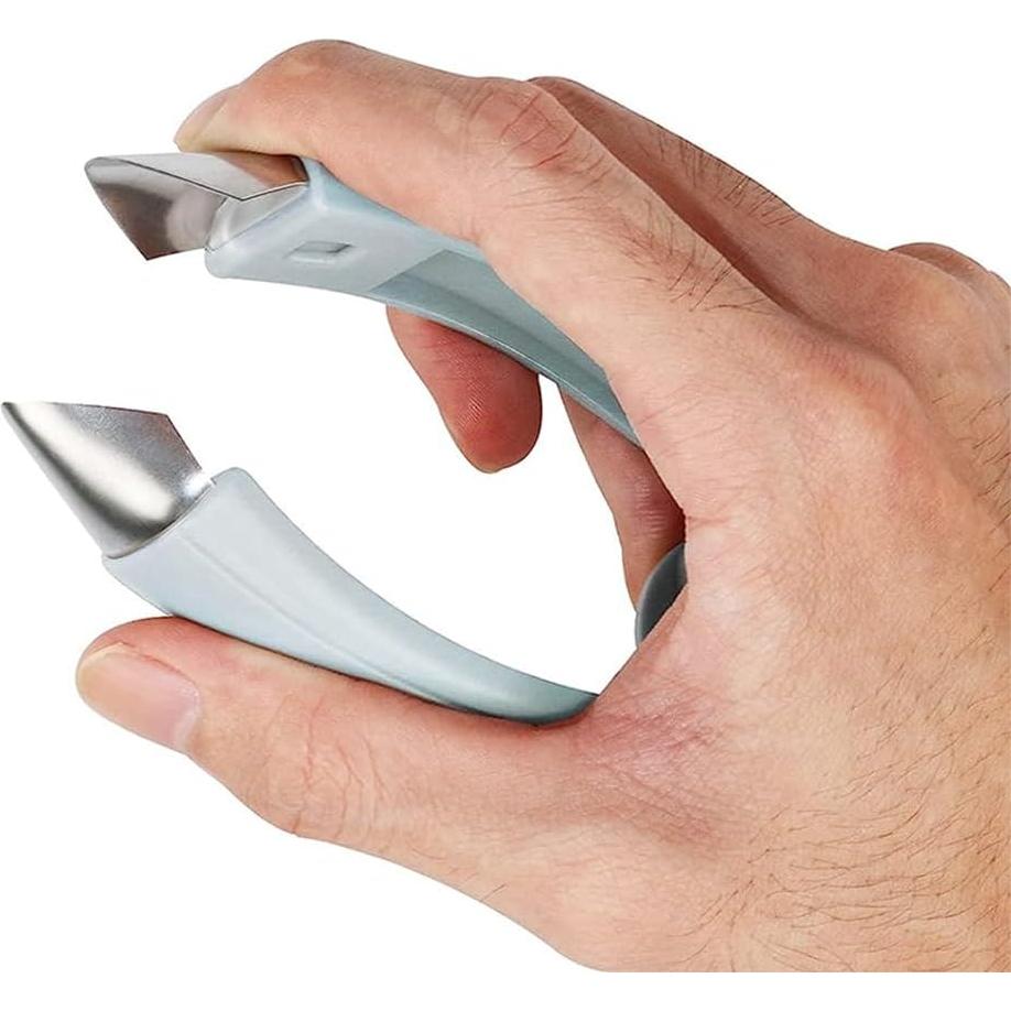 Pelador de Frutas AKOAK Acero Inoxidable 12x5 cm Azul