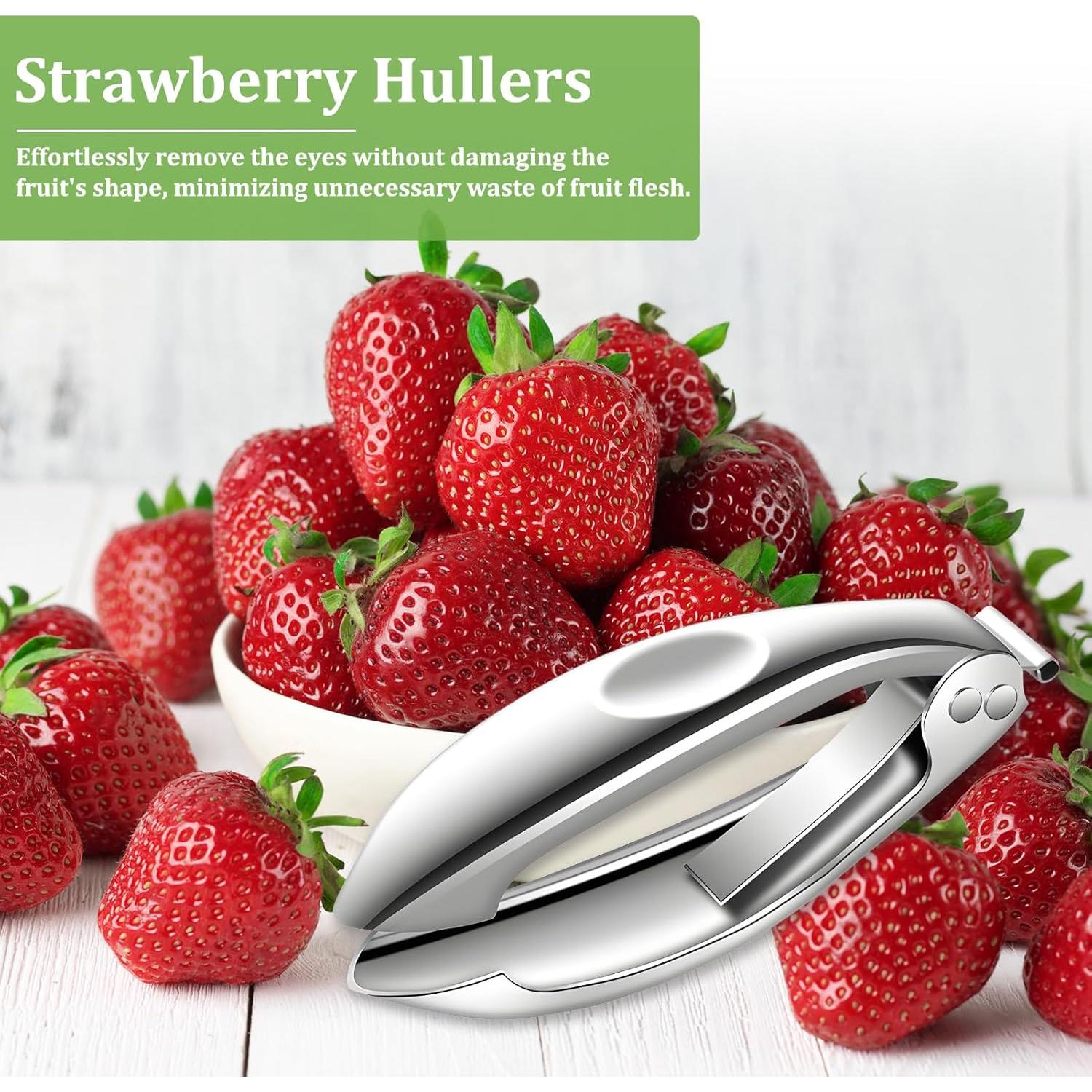 Desgajadora de Fresas SpaceWings Acero Inoxidable 304 15cm