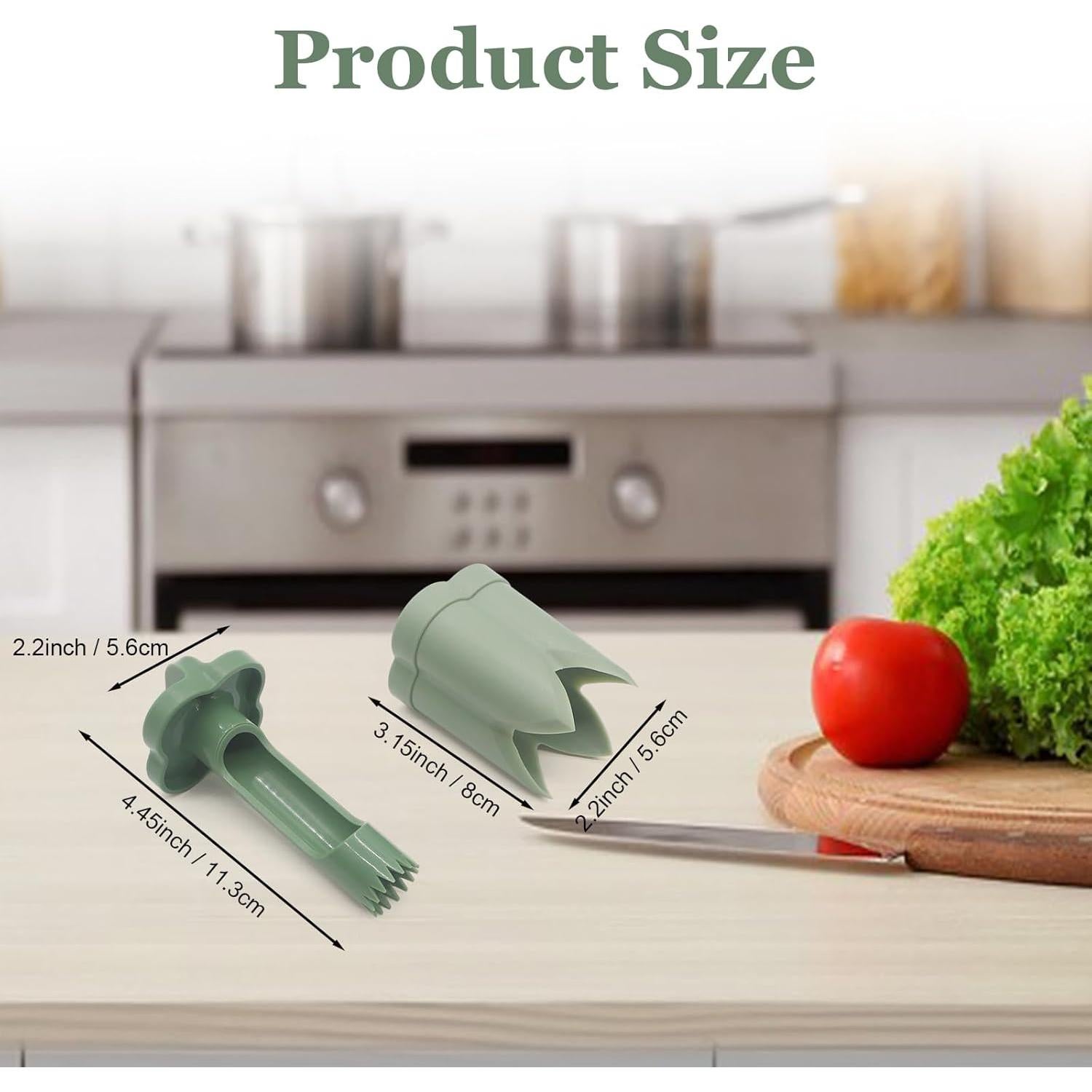 Extractor de Semillas de Pimiento 2 en 1 Genérico - Fácil Limpieza