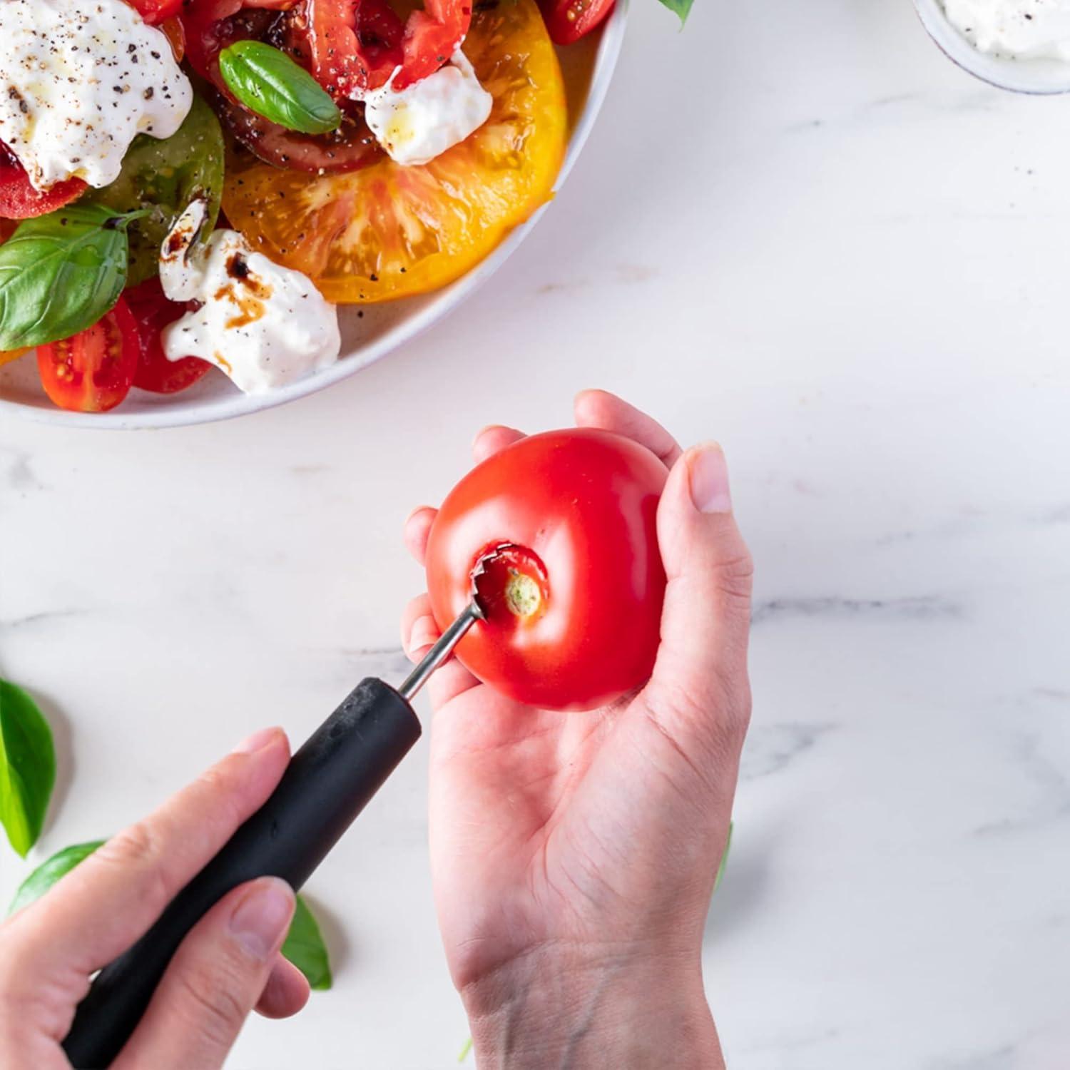 Huller de Tomate y Fruta Triangle - Acero Inoxidable - Apto Lavavajillas