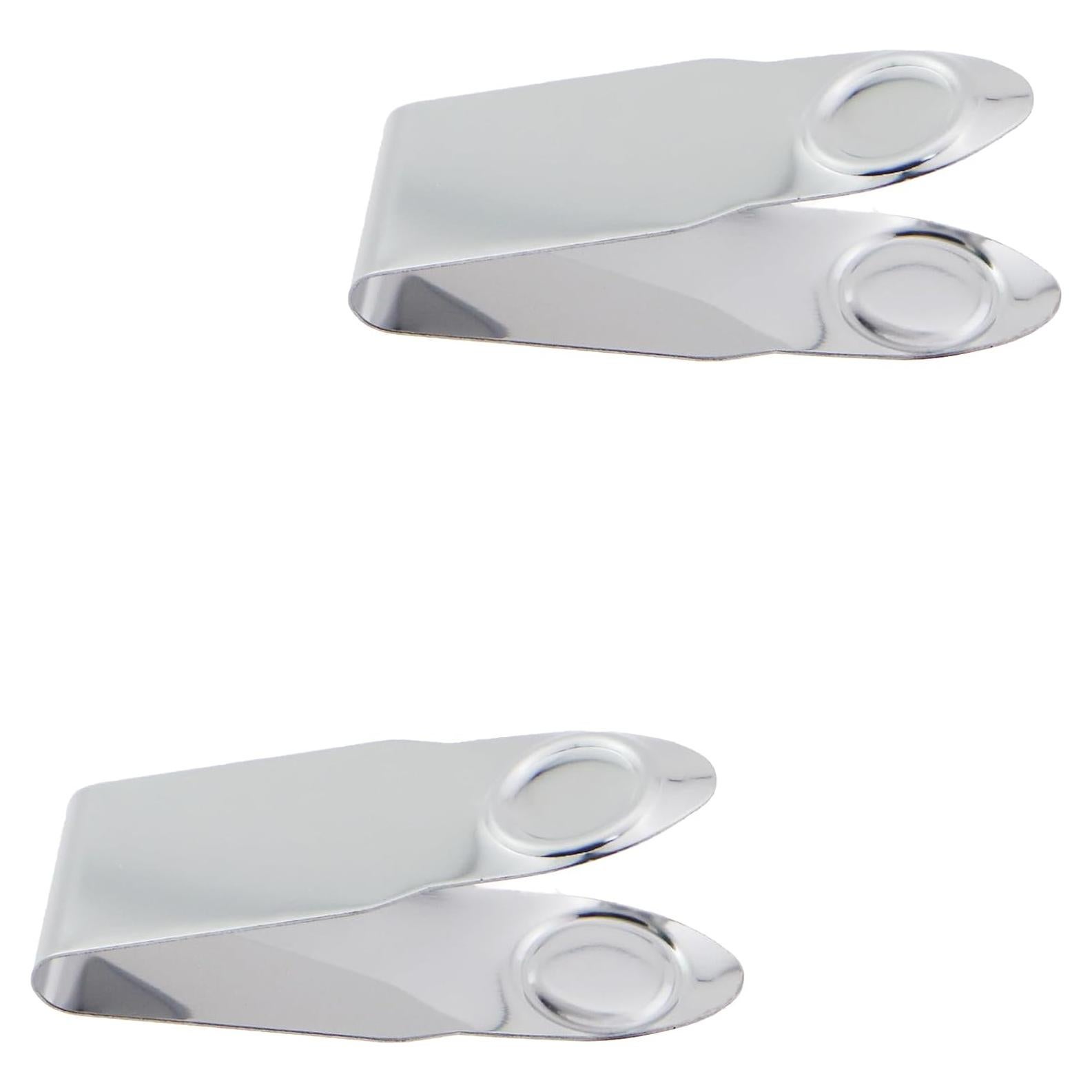 2 Piezas Clip de Acero Inoxidable GZWZH para Fresas