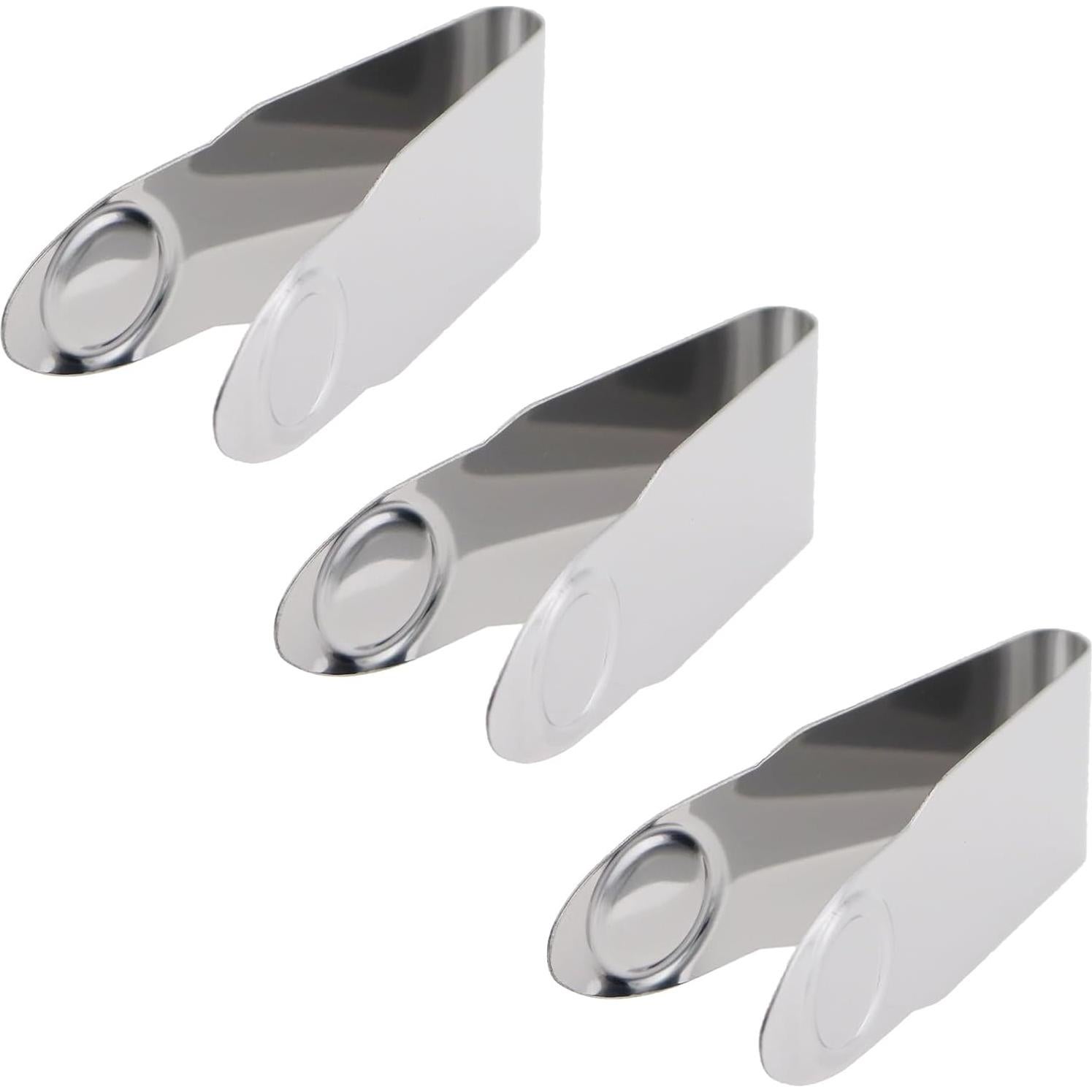 2 Piezas Clip de Acero Inoxidable GZWZH para Fresas